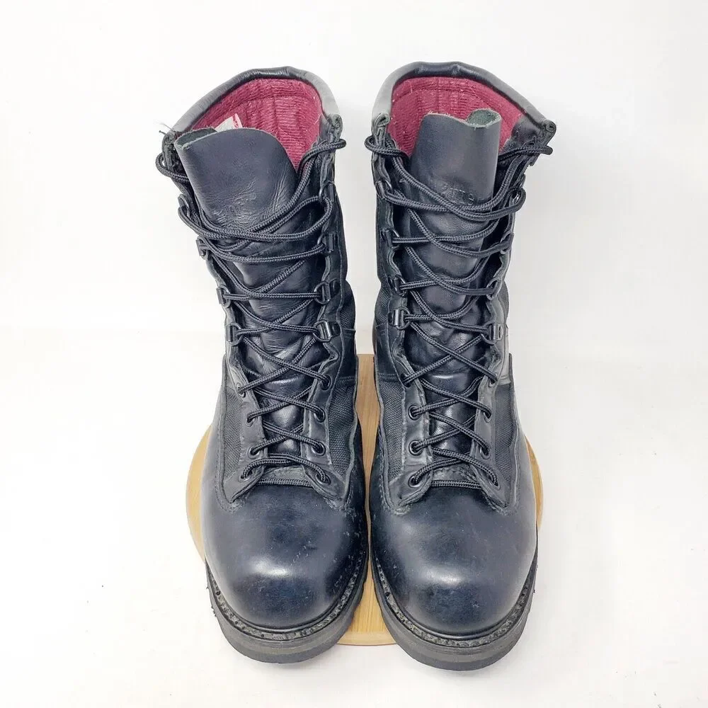 Matterhorn Boots Mens 9 Black Military Tactical Combat Shoe Vibram Insulated USA